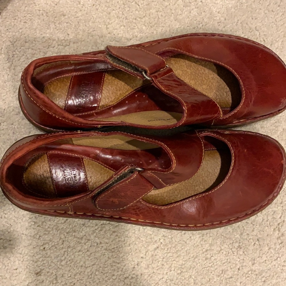 Born Shoes. Red. Size 11.